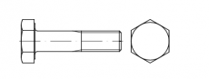 1 Stück Sechskantmuttern EN 14399 (ehemals DIN 6915), feuerverzinkt - M 20 -AF-